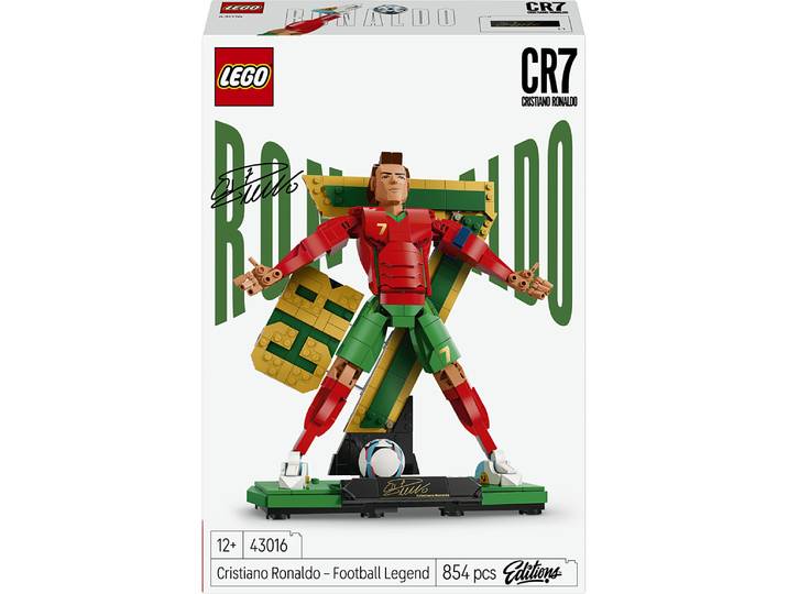 LEGO® Editions Football - Cristiano Ronaldo - Légende du Foot - 43016