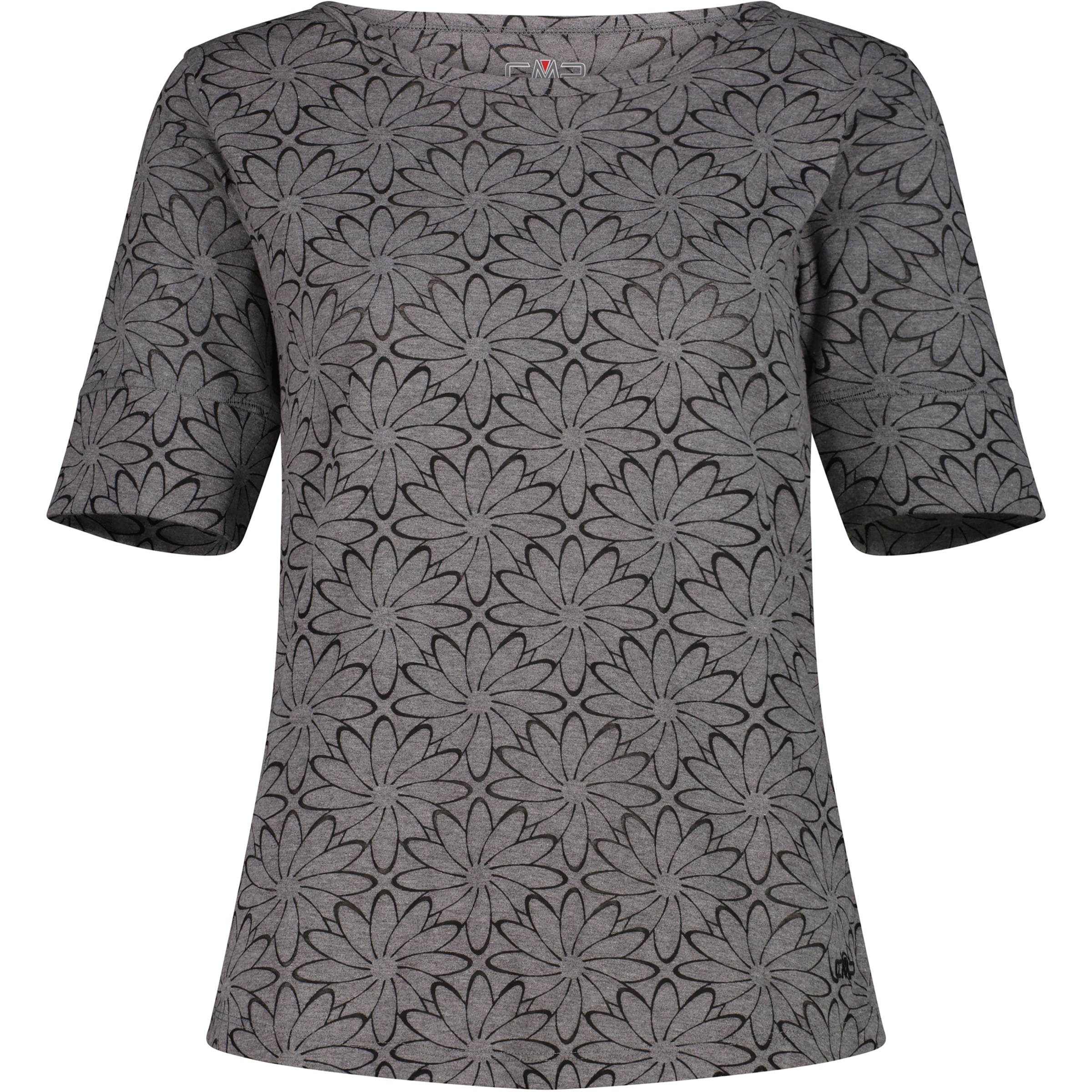 CMP Damen T-Shirts grau Größe S Lifestyle Hautfreundlich