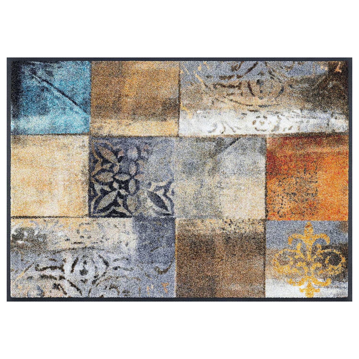 home24 Deur- en schoonloopmat Tilea, meerkleurig, 60 x 85 cm