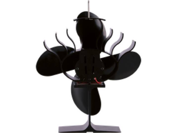 TRONIC® Ventilateur de poêle à bois (avec support)