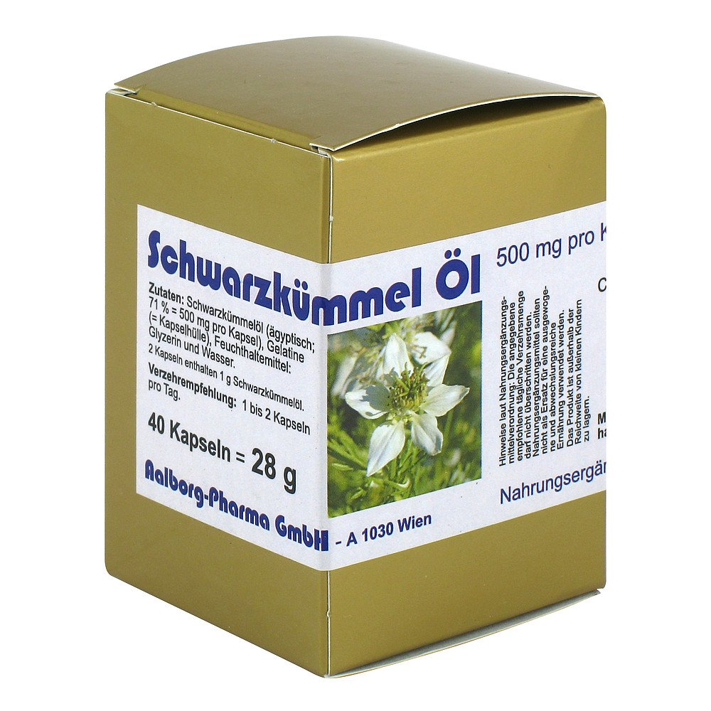 FBK-Pharma GmbH Schwarzkümmelöl Kapseln 07594089