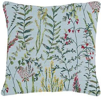 "Josephine Sunbrella Outdoor Pillow - Mineral, 16"" x 16"" - Ballard Designs"