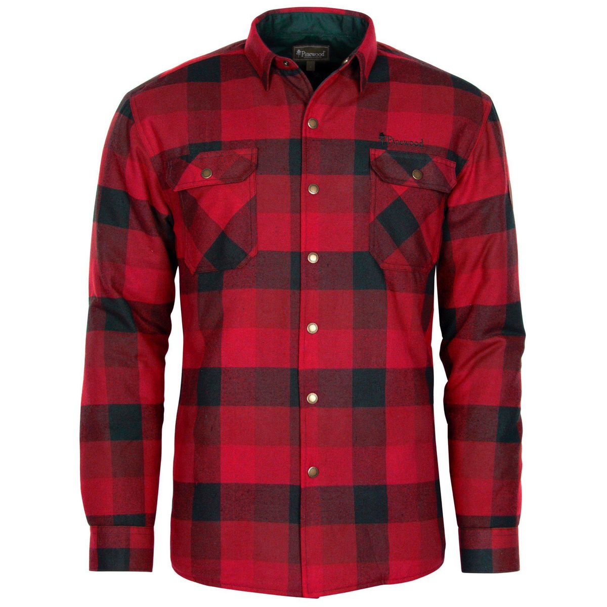 Pinewood Canada Classic 2.0 Shirt red/black (518) M 1-50000518006