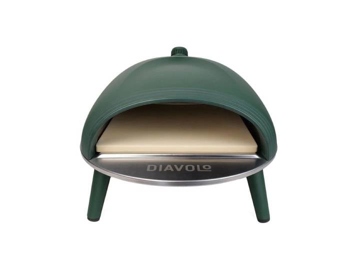 Delivita Diavolo Gas-Fired Pizza Oven Green