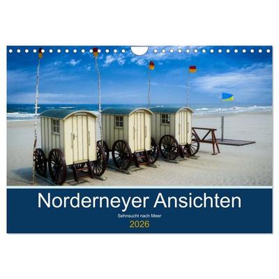Norderneyer Ansichten (Wandkalender 2026 DIN A4 quer), CALVENDO Monatskalender