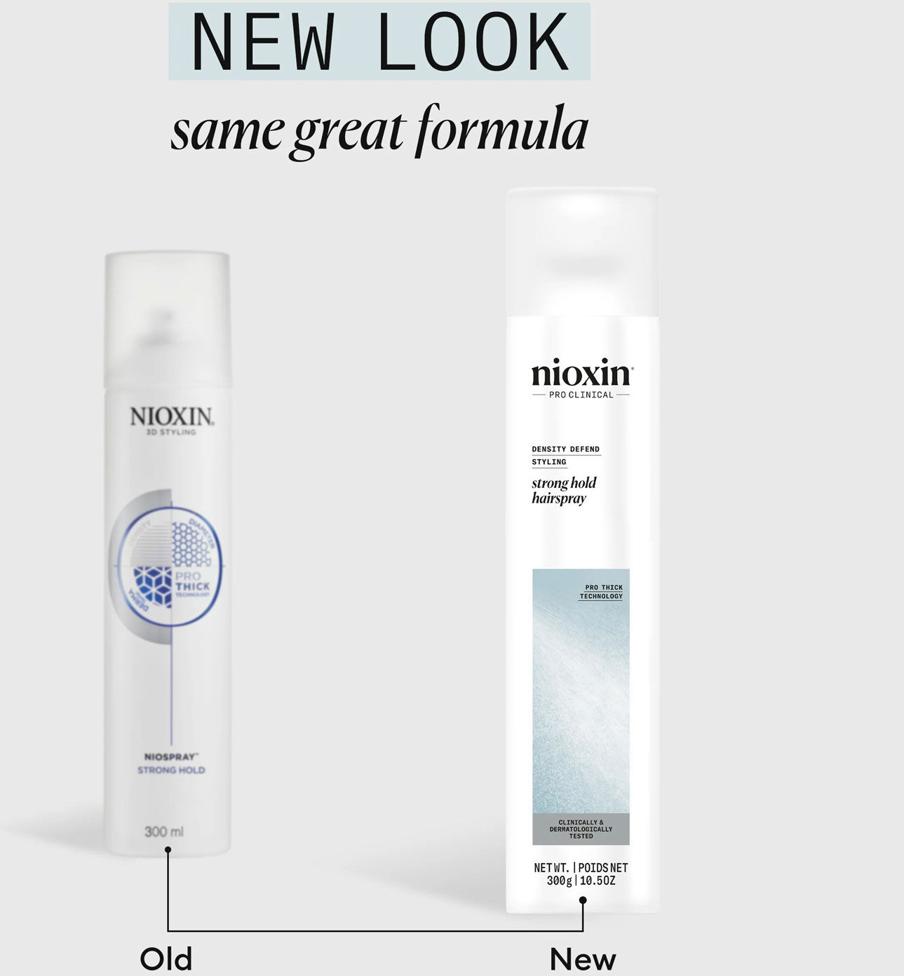 NIOXIN Density Defend Styling Strong Hold Hairspray 300ml