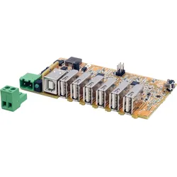 EXSYS 1596HMVSPL - USB 2.0 6-Port HUB-Platine, 15kV ESD, Managed