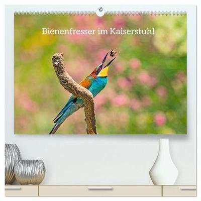 Bienenfresser im Kaiserstuhl (hochwertiger Premium Wandkalender 2027 DIN A2 quer), Kunstdruck in Hochglanz