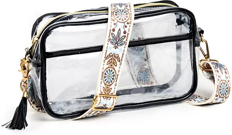 INF Trousse de Toilette Transparente en PVC - Organisateur de Voyage Élégant