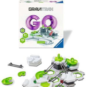 Ravensburger Murmelbahn GraviTrax GO Rotative, ab 8 Jahre, 3 Kugeln, 36 Bauteile