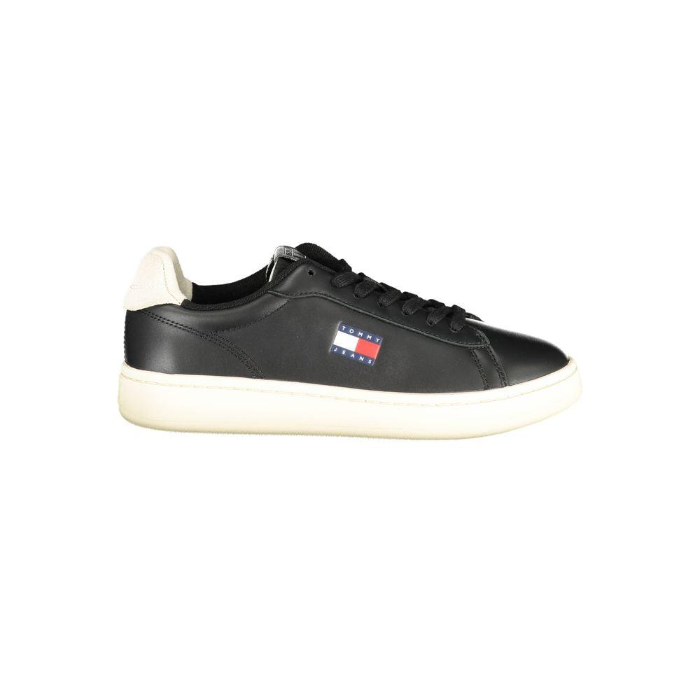 Tommy Hilfiger Zwarte Polyurethaan Dames Sneaker