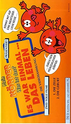 Albert Barillé - Es war einmal... Das Leben - Folgen 1 + 2: Die Geburt + Die Zelle [VHS] - Preis vom 08.10.2026 07:26:42 h