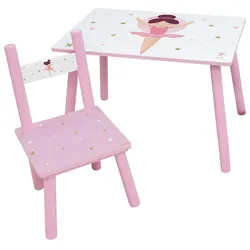 Funkhouse, Kinderstuhl + Kindertisch, Ballerine (Kinderstuhl, Kindertisch)