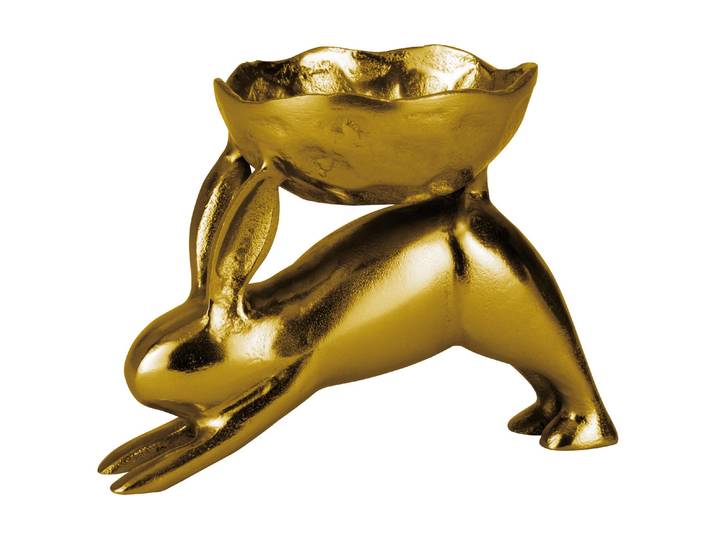 Dekoschale EGLO Ambalava 1 Stück , gold (goldfarben), Aluminium, Dekoschalen, Dekoschale