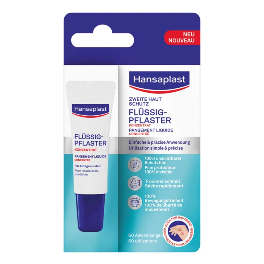 Beiersdorf AG Hansaplast Zweite Haut Schutz Flüssig-Pflaster-Konzentrat 19840211