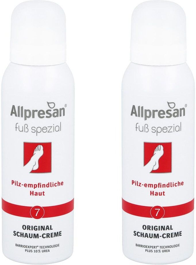 Allpresan Fuß Spezial Nummer 7 Fußpilz Schaum Creme