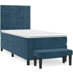 vidaXL, Boxspringbett, Marlonin (Block mit Quadraten) (180 x 200 cm)