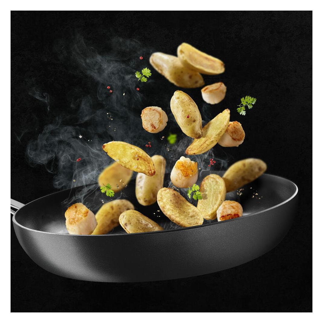 Tefal Trattoria Pro Pfanne 24cm (Bratpfanne, Aluminium, 24 x 9.30 cm) (G61204)