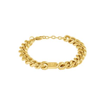 Armband POLICE "Interstellar", gold (gelbgoldfarben), Armbänder, Herren, 22cm, Edelstahl, Armband