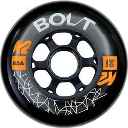 K2 BOLT 90 MM 85A 8-WHEEL PACK W ILQ 9 Inliner-Rollen | Gr. Einheitsgröße | grau - grau