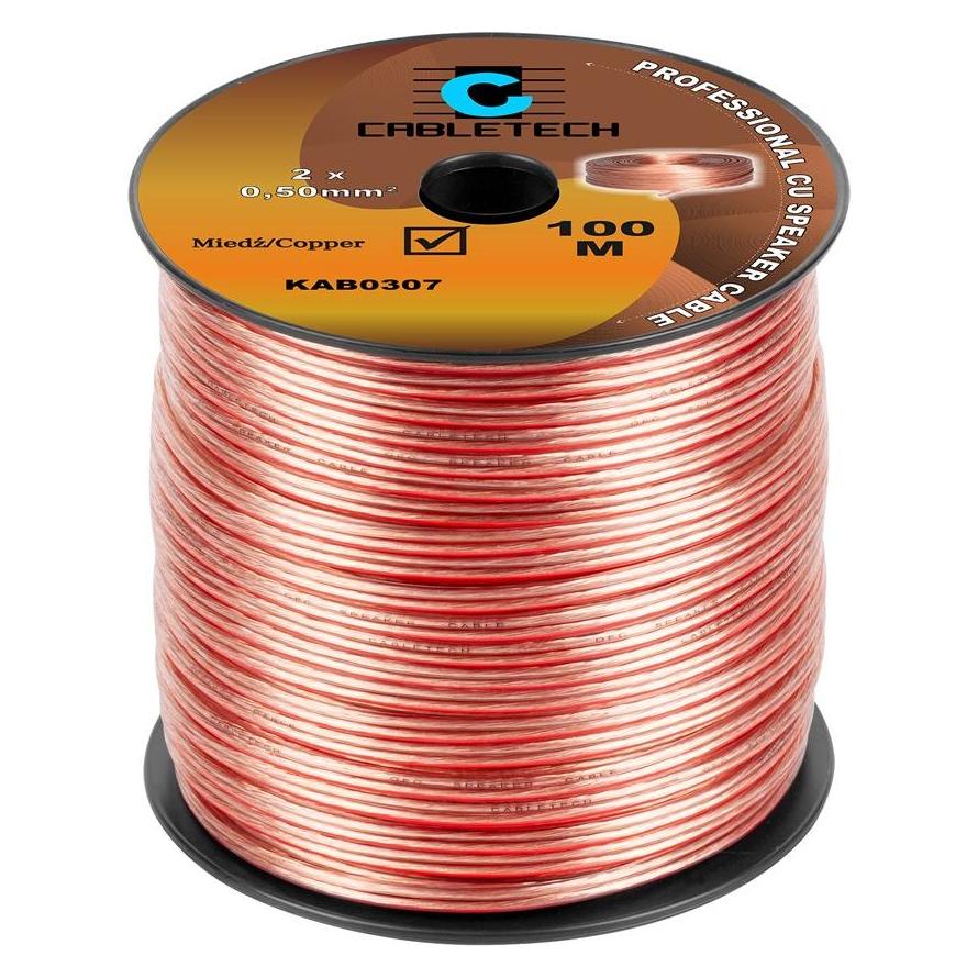 Cabletech 0 5-mm-Lautsprecherkabel (0.12 m) (LEC-KAB0307)