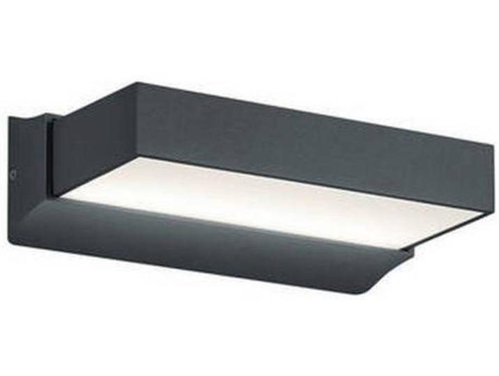 Außenwandleuchte Cuando 11W Acryl Aluminium, Wandmontage