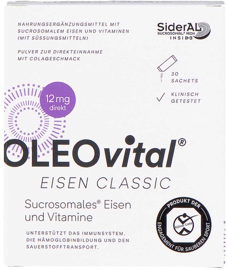 OLEOVital Eisen Classic Sachets 30stk