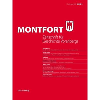Montfort 2/2022, Taschenbuch von , StudienVerlag, 978-3-7065-6243-0