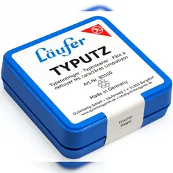 Läufer Typenreiniger Typutz 57x57x10mm grün Packung mit 10 Stück