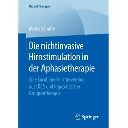 Die nichtinvasive Hirnstimulation in der Aphasietherapie, Fachbücher von Meike Schulte