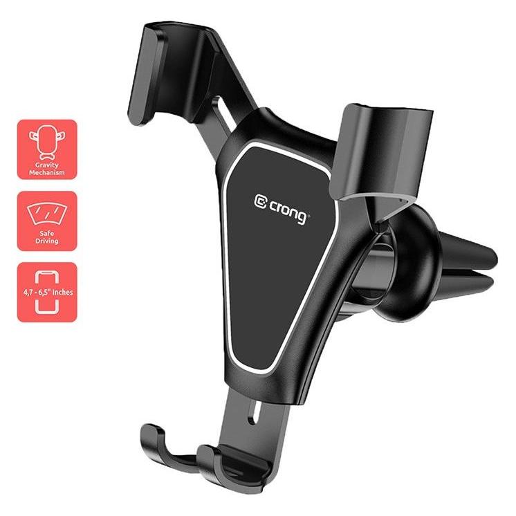 Crong Gravity Auto-Clip CRG-CH4-BLK Autohalterung (CRG-CH4-BLK)