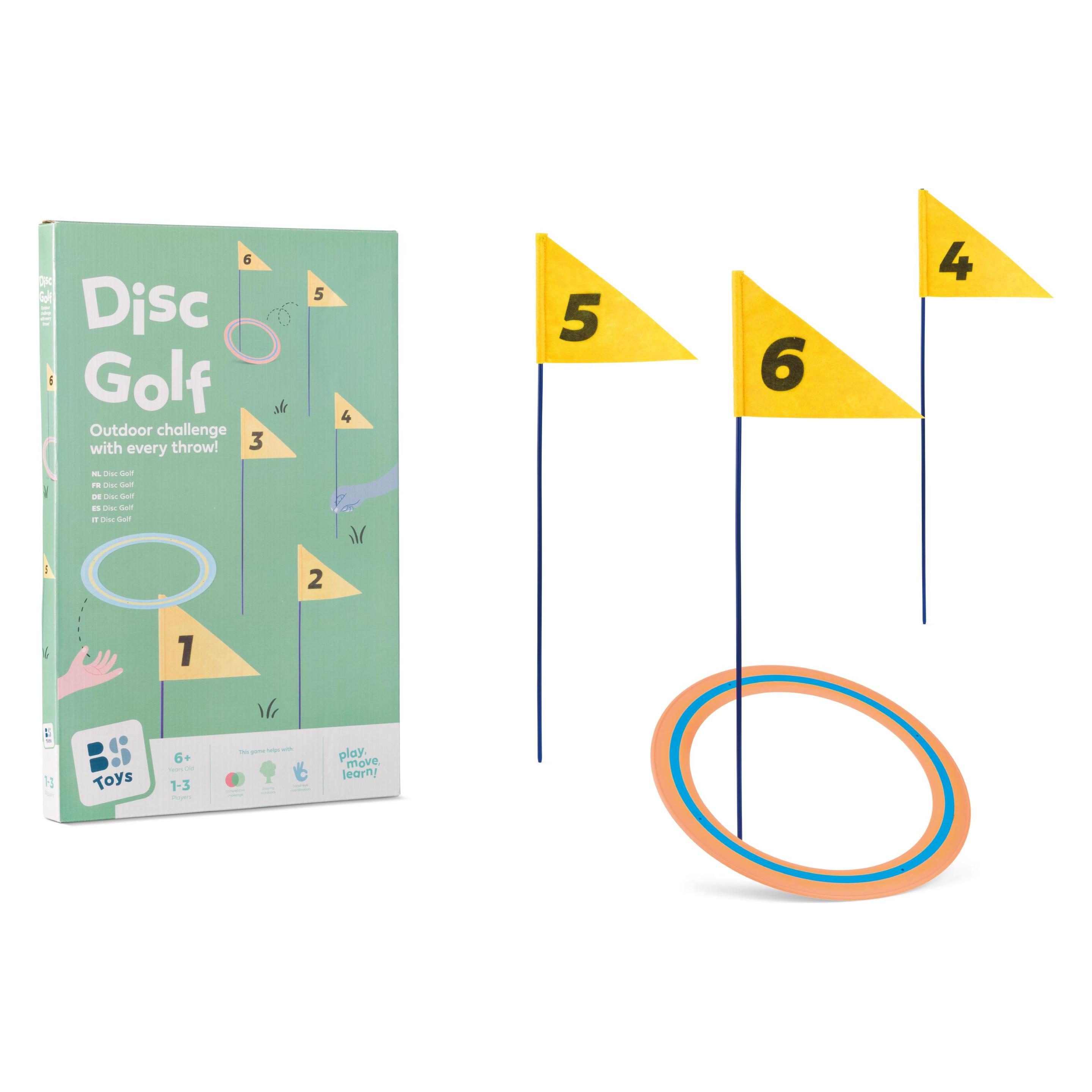BS Toys Disc-Golf-Spiel - 1-3 Spieler (1 - 3 Spieler) (GA545)