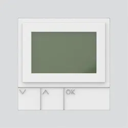 Siedle&amp;Söhne Display-Ruf-Modul DRM 612-02 W