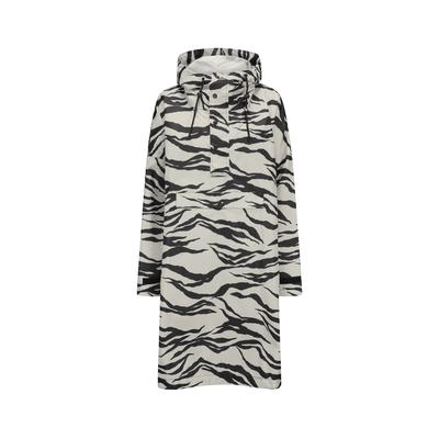 Regenjacke CODELLO "Codello Poncho", Damen, weiß, Obermaterial: 100% Polyester PES., regular fit, Jacken Regenjacke, mit Tigermuster