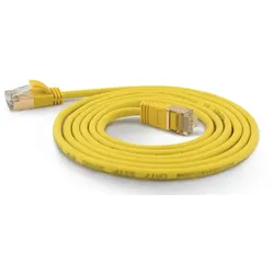 Wantec 7174 Netzwerkkabel Gelb 1,5 m Cat7 S/FTP (S-STP)
