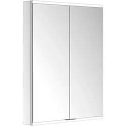 Keuco Royal Modular 2.0 Spiegelschrank 800211071000300 700 x 900 x 120 mm, 1 Steckdose, 1 Doppel-USB-Ladestelle, Wandvorbau, 2-türig