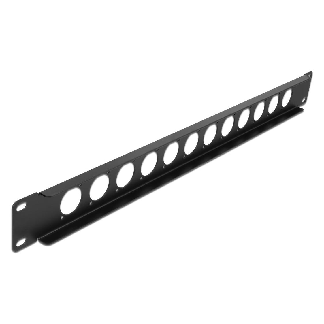 Delock 19? D-Typ Patchpanel 12 Port schwarz (86500)