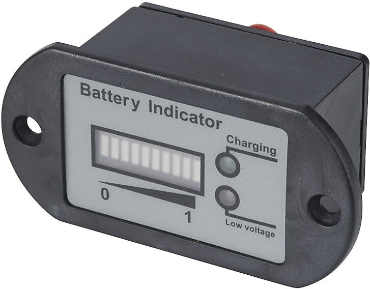 kaiserkraft Lade- und Batteriestandsanzeige, für Plattformlift, schwarz