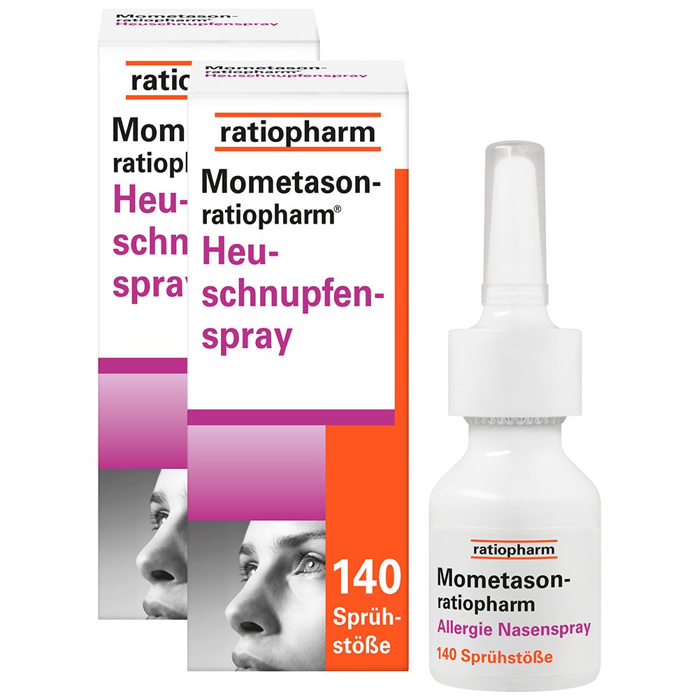 MOMETASON-ratiopharm Heuschnupfenspray Doppelpack 2x18 g Nasenspray