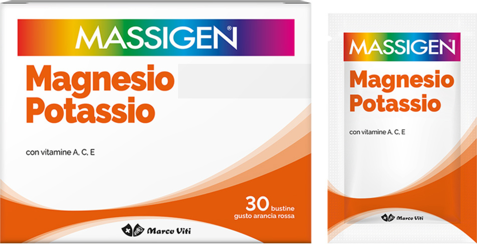 MASSIGEN Magnesio E Potassio 30 Bustine 