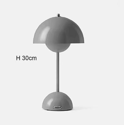 Inspire Essentials Minimalist LED Bedside Table Lamp Flower Bud Desk Light For Bedroom And Office c