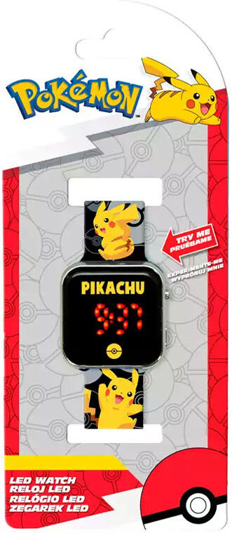 Montre LED Pikachu 2 - Kids Euroswan