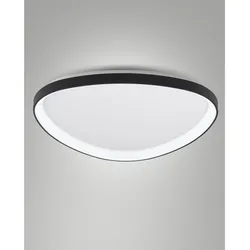 Fabas Luce Quirk Deckenleuchte 3789-64-101 Schwarz IP20