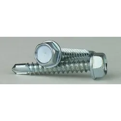 DIN 7504 Stahl verzinkt Form K 4,8x38 - Bohrschrauben Sechskant-Flanschkopf