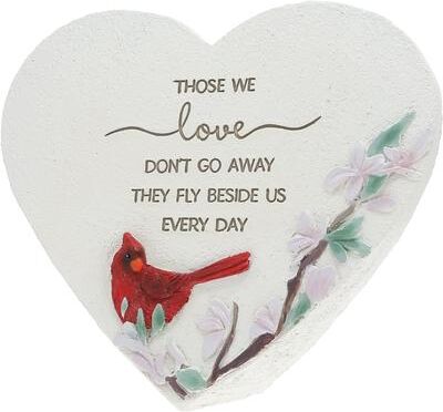 "Pavilion Those We Love Standing Heart Memorial Stone - 5"""