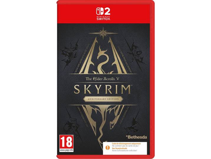 The Elder Scrolls V: Skyrim (Code in a Box) - Anniversary Edition (NINTENDO SWITCH 2)