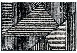 World Rug Gallery Contemporary Distressed Geometric Area Rug