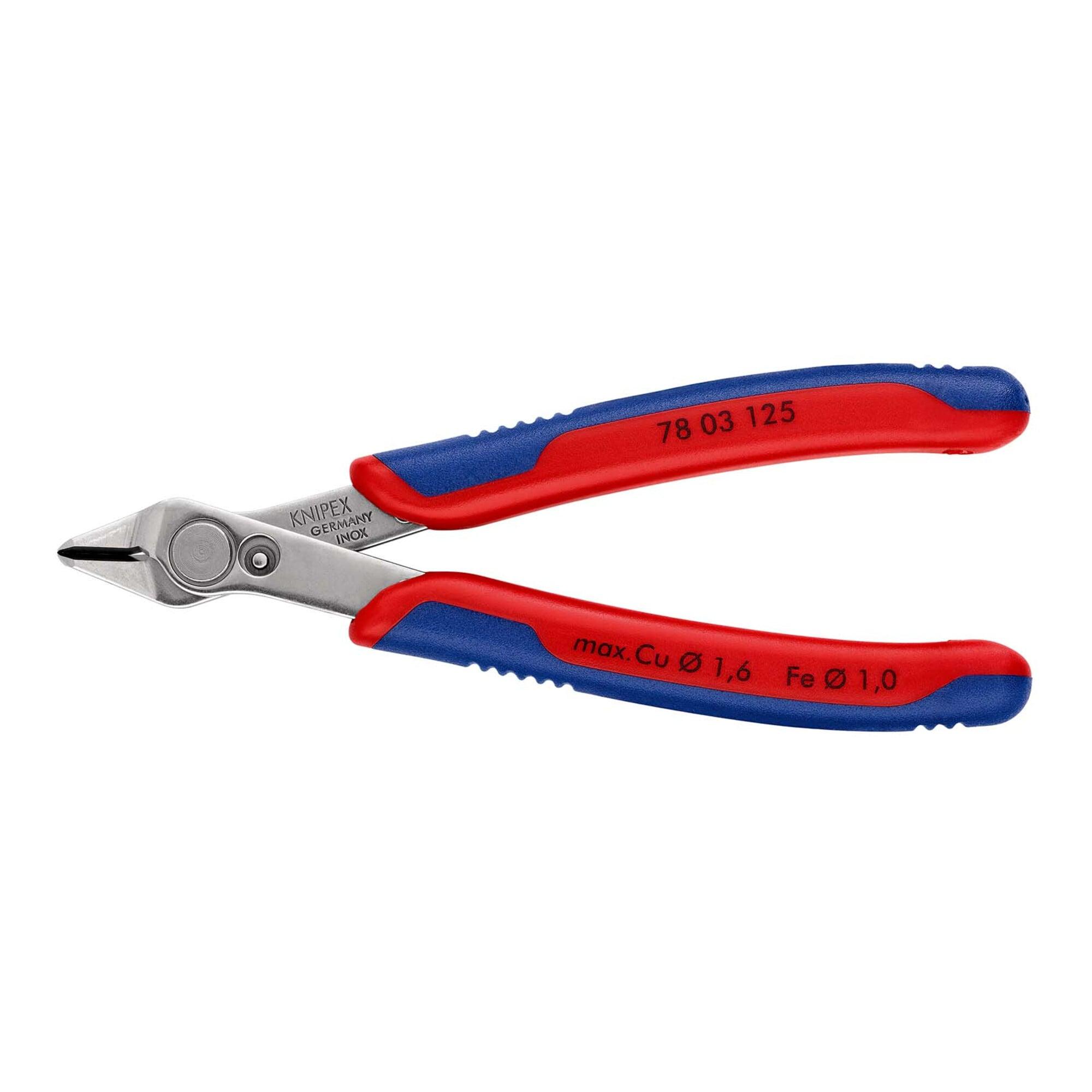 KNIPEX 78 03 125 Electronic Super Knips® mit Mehrkomponenten-Hüllen 125 mm)