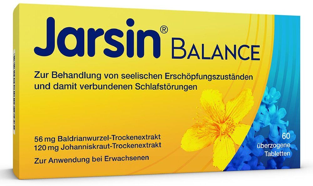 Jarsin Balance 56 Mg/120 Mg überzogene Tabletten