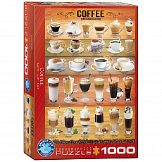 eurographics Puzzle - Kaffee - 1000 Teile 300782